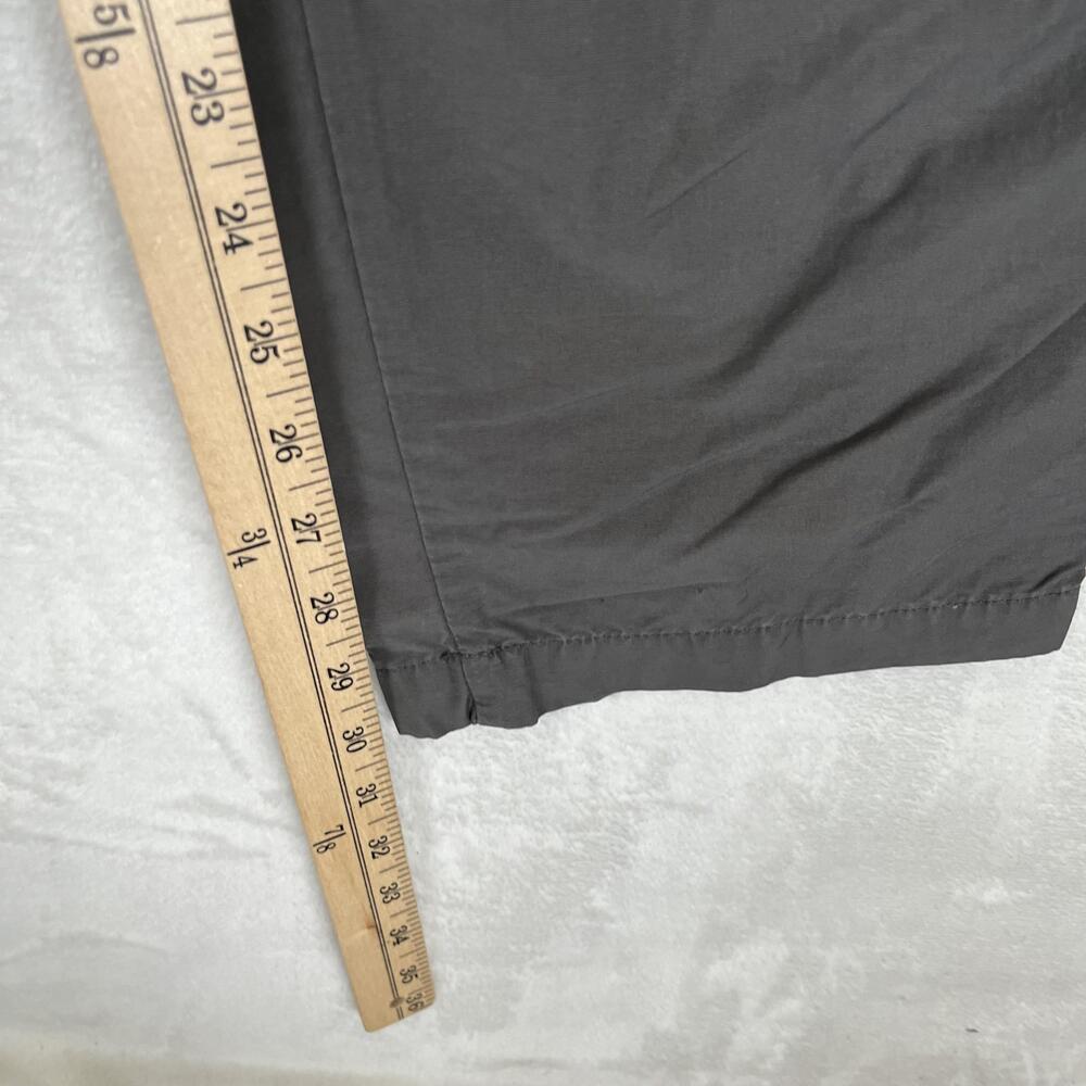 Vintage Columbia Convertible Pants Womens 12 Gray Hiking Outdoor Travel Zip Off - Picture 5 of 9